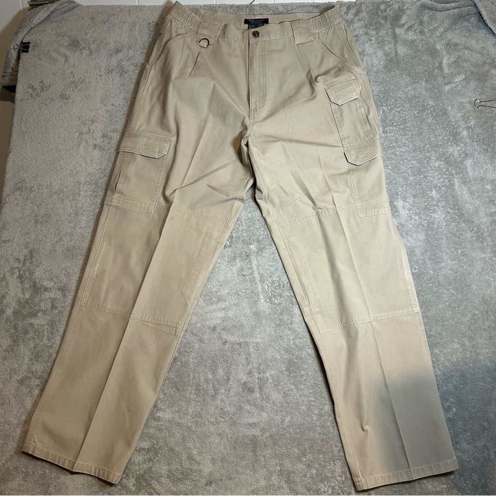 5.11 Tactical Men's Beige Cargo Pants